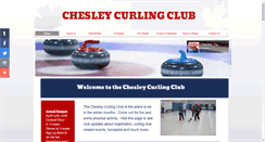 Desktop Screenshot of chesleycurlingclub.com